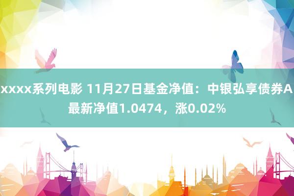 xxxx系列电影 11月27日基金净值：中银弘享债券A最新净值1.0474，涨0.02%